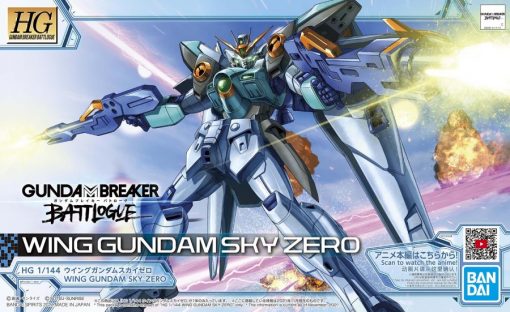 HG Wing Sky Zero Gundam Breaker Battlogue 09 Skala 1/144